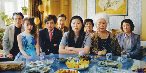 the-farewell-movie-sundance L to R: "Jiang Yongbo, Aoi Mizuhara, Chen Han, Tzi Ma, Awkwafina, Li Xiang, Lu Hong, Zhao Shuzhen." Courtesy of Big Beach.